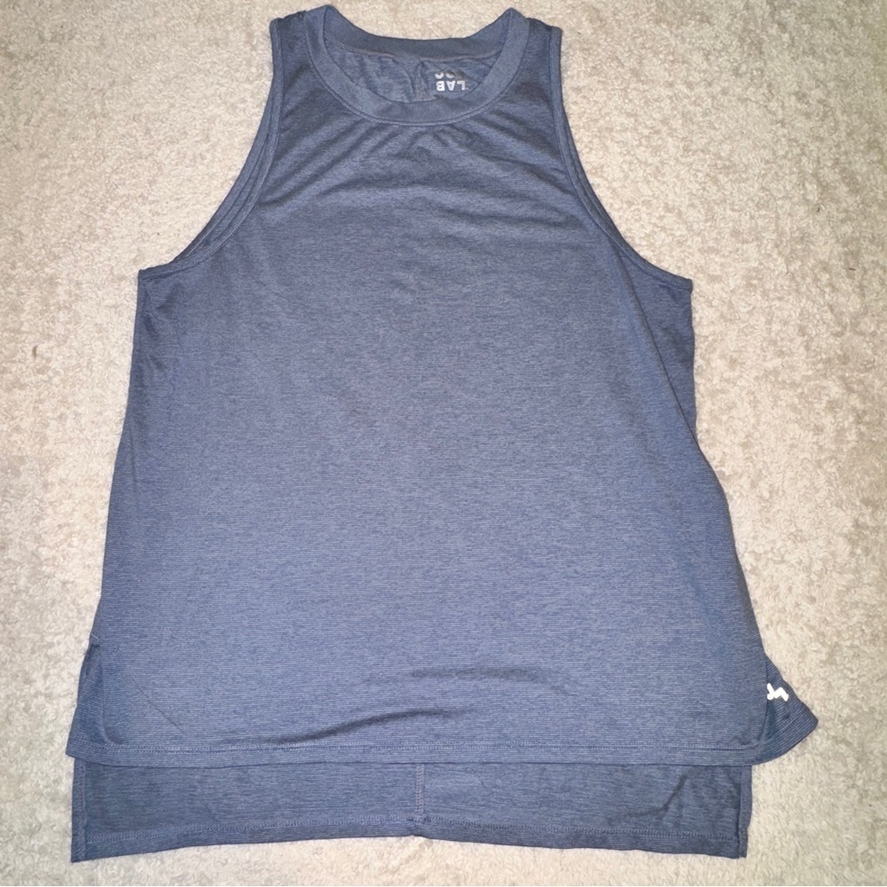 JoyLab Blue Sleeveless Tank Top Size Medium